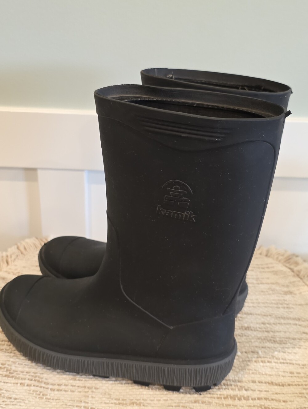 Kamik Boots Kids Size 3Y Waterproof Rain Muck Boots Boys Girls - Picture 1 of 5